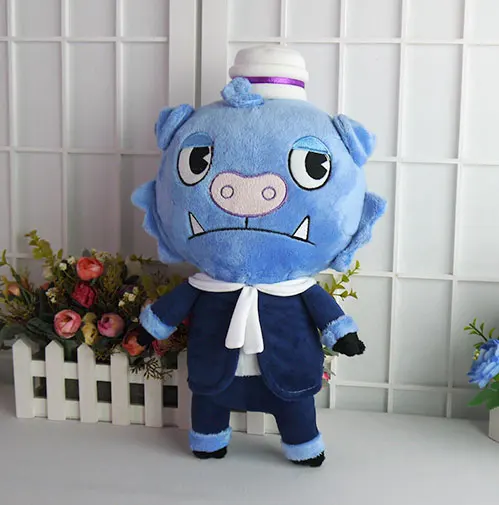 

Happy Tree Friends HTF Truffles 40cm Anime Blue Pig Stuffed & Plush Cartoon Doll