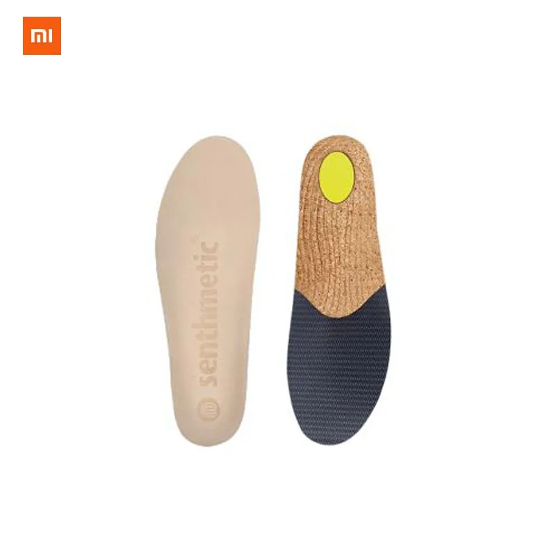 Новинка Xiaomi Youpin Xinmai Хвойная стелька для кожаной обуви кроссовки нежная приятная для кожи впитывающая пот и сухая