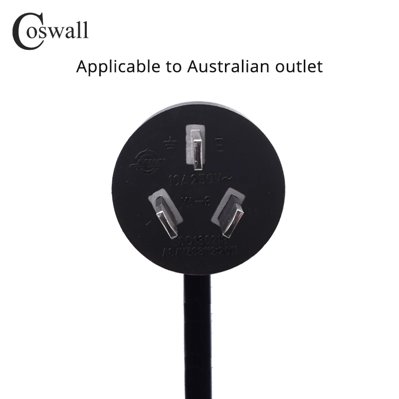 Выдвижная розетка COSWALL для кухонного стола с 2 USB портами и выдвижным