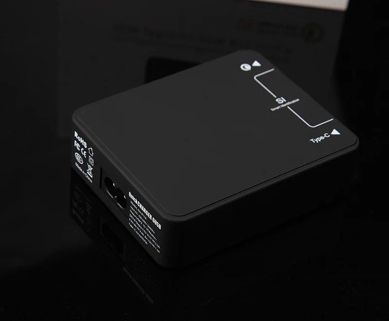 USB Зарядное устройство, 60 Вт QC 3,0 Тип для настольных ПК с Зарядное устройство: 6-Порты и разъёмы зарядка через usb станции, Зарядное устройство концентратор, несколько USB Зарядное устройство для смартфонов