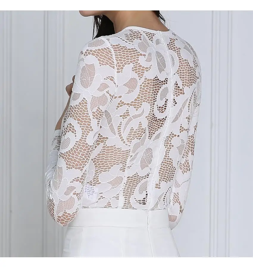 Черное Кружевное боди с длинным рукавом|long sleeve|black lacelace lace |