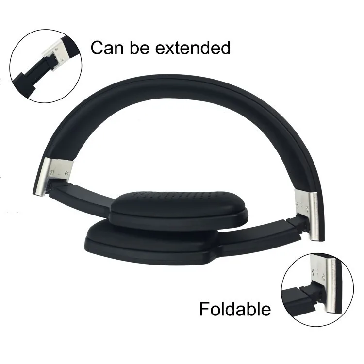 Jqaiq Беспроводная Bluetooth 4,1 стерео гарнитура спортивные складные Hifi музыкальные наушники с микрофоном для Iphone Android samsung Sony LG