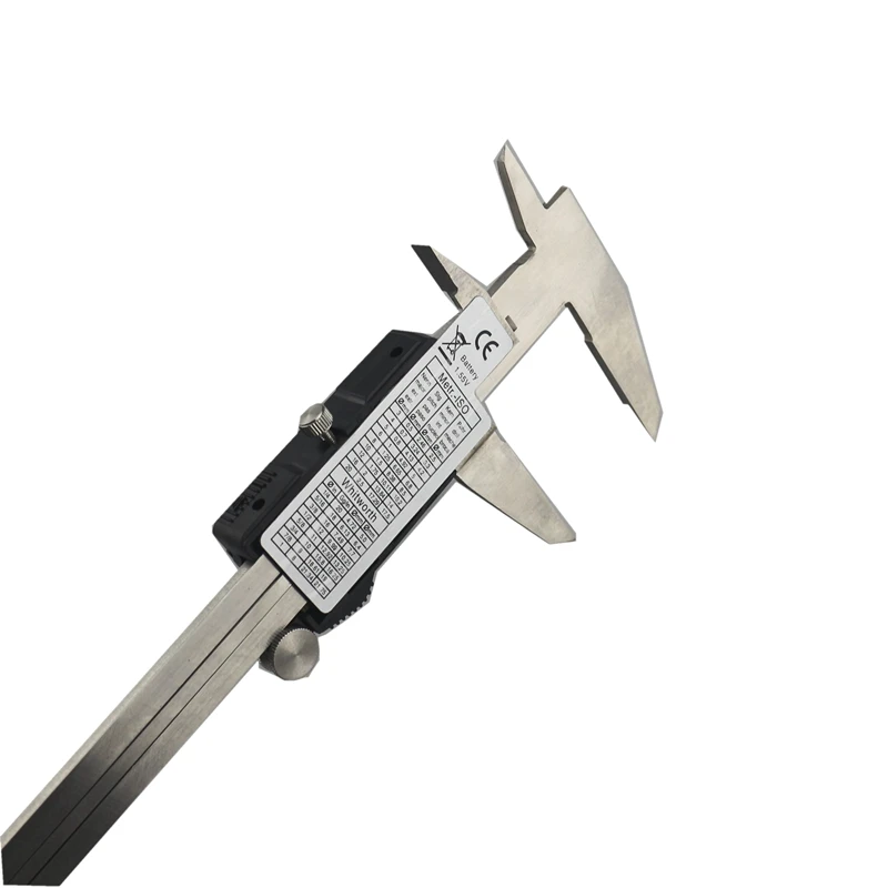 Цифровой штангенциркуль 200 мм 8 дюймов Электронный из нержавеющей стали 0 01 Ruller
