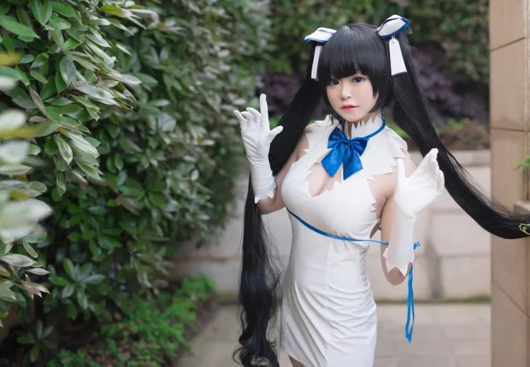Сексуальное платье для косплея Hestia женское облегающее мини в стиле &quotЛолита&quot