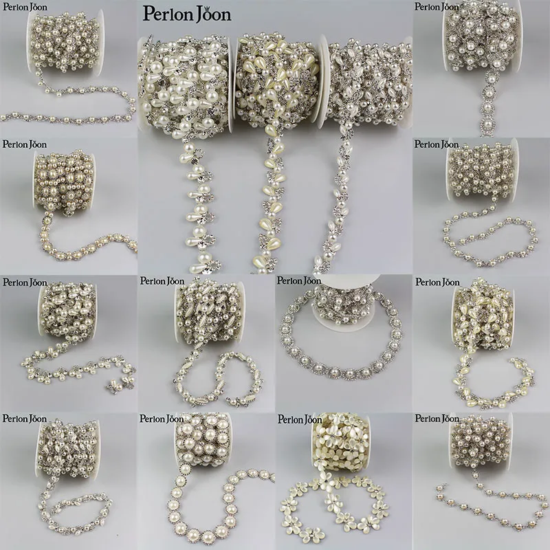 5 ярдов декоративная цепочка Стразы для украшения свадебного платья | Дом и сад