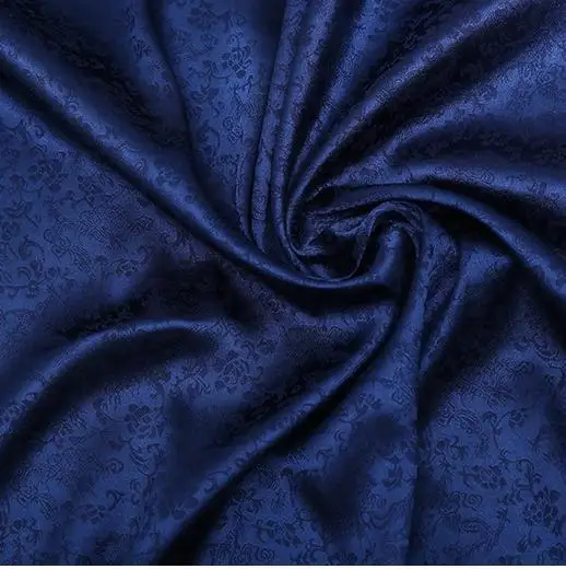 Атласная жаккардовая шелковая ткань с драконом 120 см * 100 сверхмягкая одежда