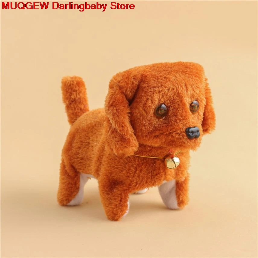Музыка Light Симпатичные робот собака Электронный Прогулки собак Pet Puppy забавными