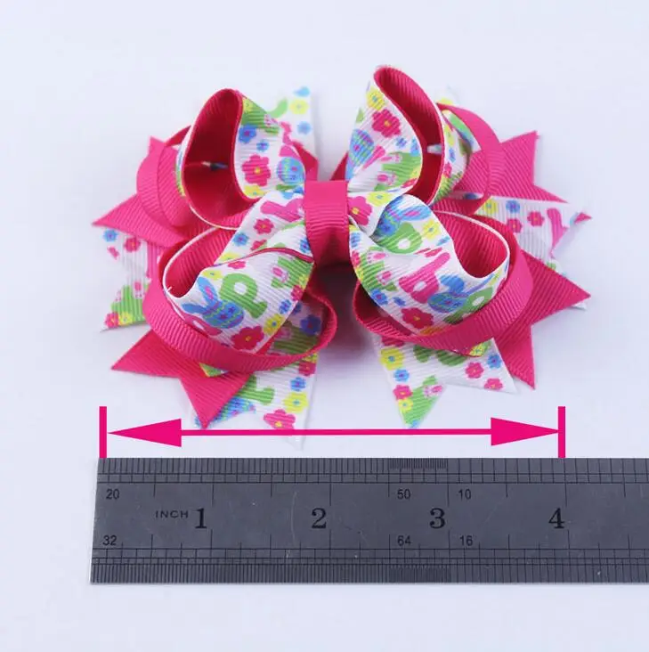 24 шт. Бесплатная доставка шпильки волос бант 4 &quotвитой Бутик Hairbow | Аксессуары для