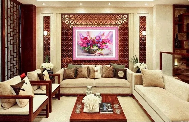 Картины с вышивкой лентами и цветами наборы для вышивания г. | Дом сад