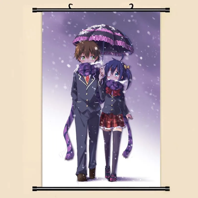Аниме Манга Chuunibyou demo Koi ga Shitai картина на стену 40x60 обои наклейки постер 001|wall