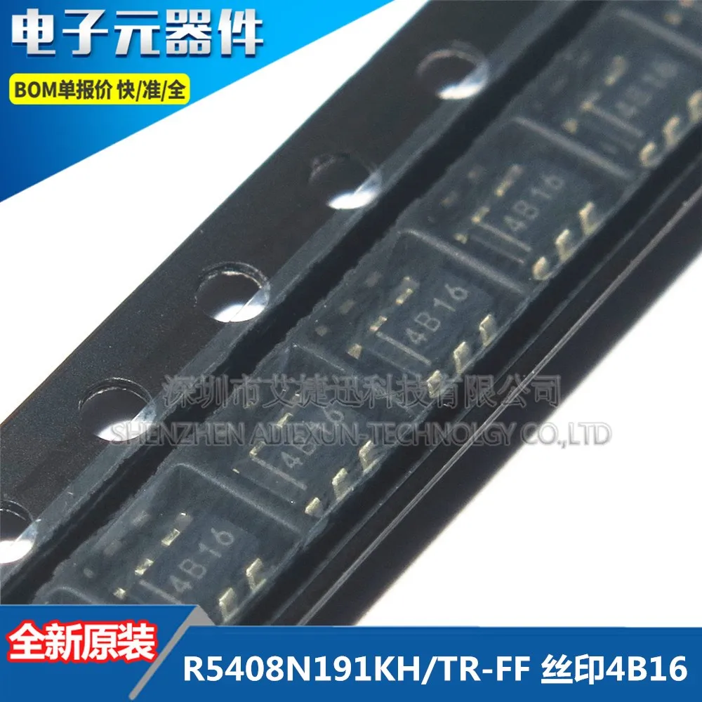 

50PCS 100% New and original R5408N191KH-TR-FF Silkscreen4B16 SOT-23-6 in stock