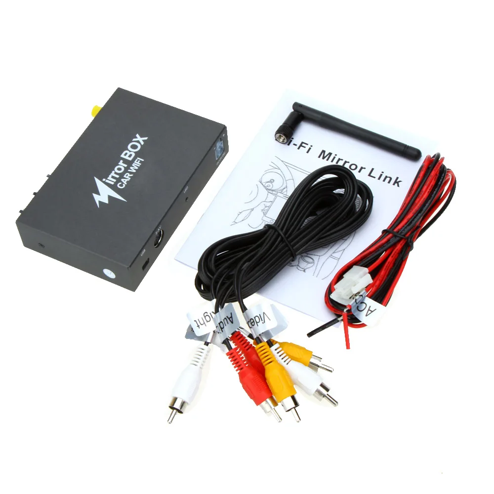 Автомобильная зеркальная коробка с Wi Fi для Android iOS стандартная навигация на ЖК