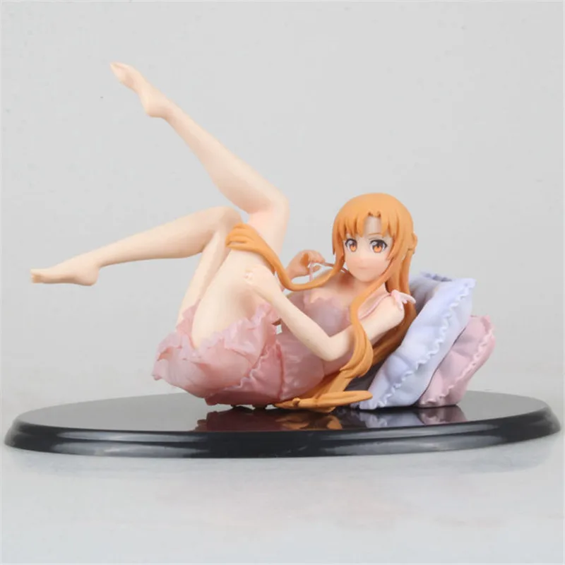

Sword Art Online Asuna, фигурка, одежда для сна Ver. Привлекательная экшн-фигурка из ПВХ, коллекционные фигурки, аниме экшн-фигурки и игрушки, модели игр...