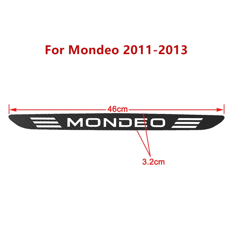 Для Mondeo 2007-2010 для Ford 2011-2013 наклейка из углеродного волокна на заднее ветровое