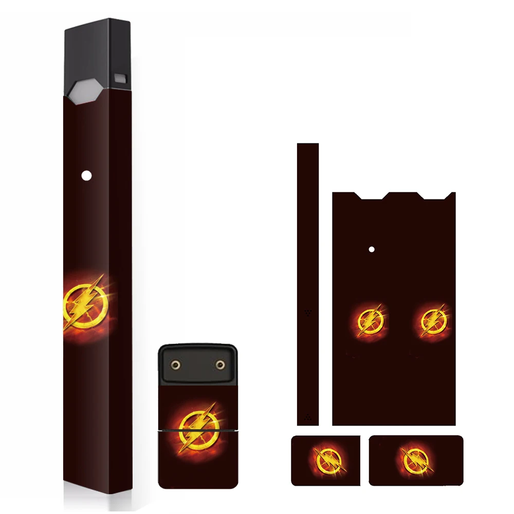DY0049 SHIODOKI 2 шт Juul кожи наклейка для Pax JUUL 2.5D технологии ультра тонкий защитный стикер для JUUL обертывания чехлы-Marvel& DC - Цвет: DY0049