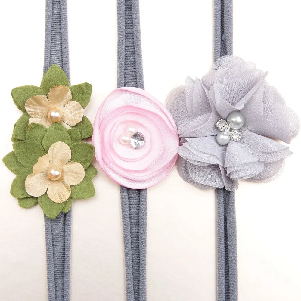 Baby Girl Hair Accessories Nylon Headband Turban Bowknot Elastic Hairband Headwear | Детская одежда и обувь