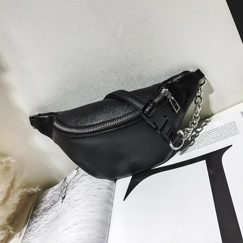 Vintage Purse Women Fashion Chain PU Leather Messenger Bags Shoulder Bag Zipper Closing Chest Mini Female Droship 10Jul 4 | Багаж и сумки