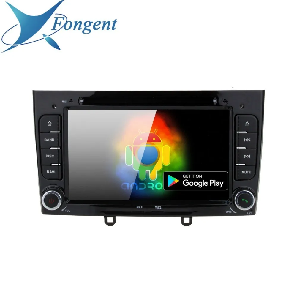 Для Peugeot 408 2010 2011 308 2008 2009 RDS автомобильный dvd плеер на основе Android радио GPS Навигация
