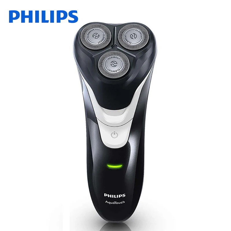 Электрическая Бритва Philips AT610 с тройным лезвием, перезаряжаемая функция триммера, поддержка всего тела, мытье для мужской электробритва