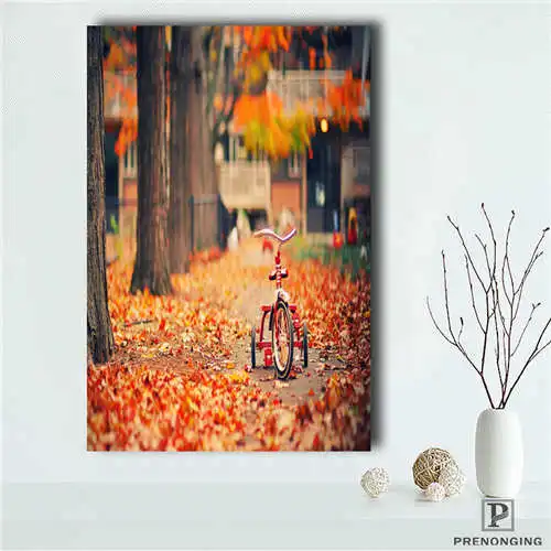 На заказ Осеннее дерево (1) @ Печатный постер тканевый настенное искусство картины