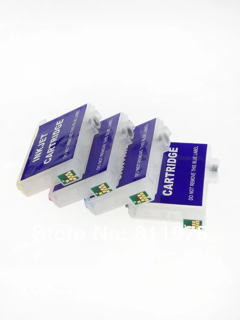 T0561 - T0564 Refillable ink Cartridge for EPSON STYLUS Photo RX430/R250/RX530 printers
T0561 - T0564 Refillable ink Cartridge for EPSON STYLUS Photo RX430/R250/RX530 printers