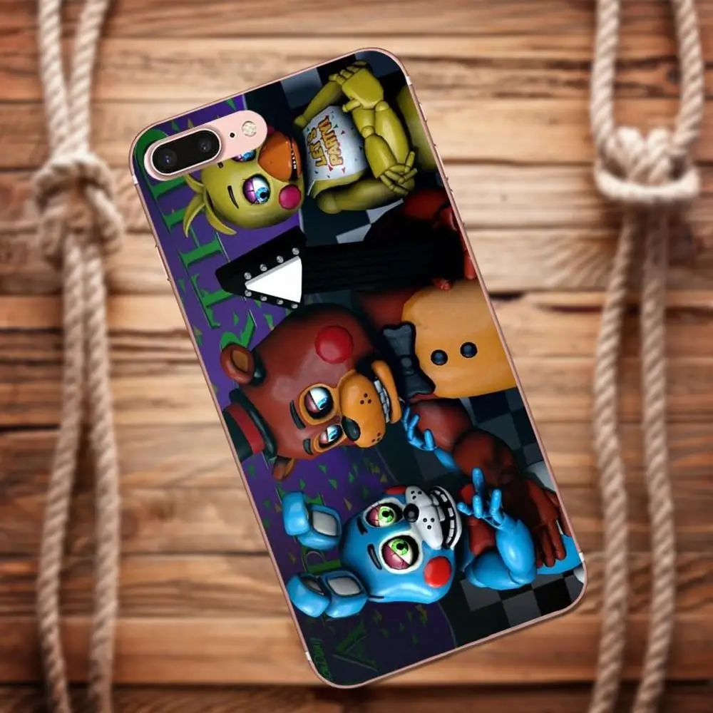 Милые Five Nights At Freddys игрушка для samsung Galaxy A3 A5 A7 J1 J2 J3 J5 J7 2015 2016 2017 узор ТПУ Мягкая
