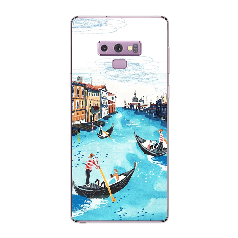 Ciciber чехол для телефона Samsung Galaxy Note 9 8 5 4 3 Note9 Note8 Note5 Мягкий ТПУ Funda |