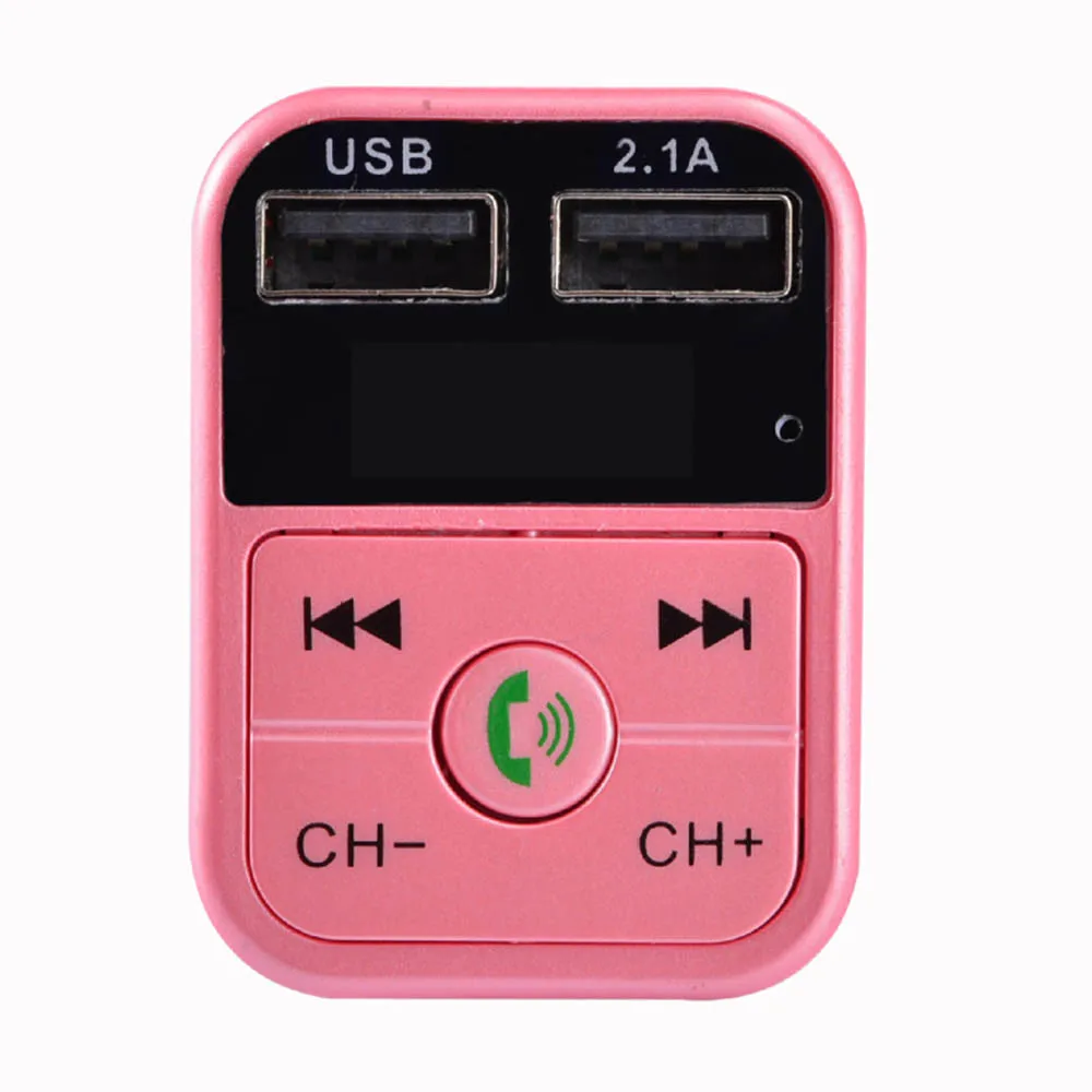 B2 автомобильный fm-передатчик беспроводной радиоадаптер USB зарядное устройство