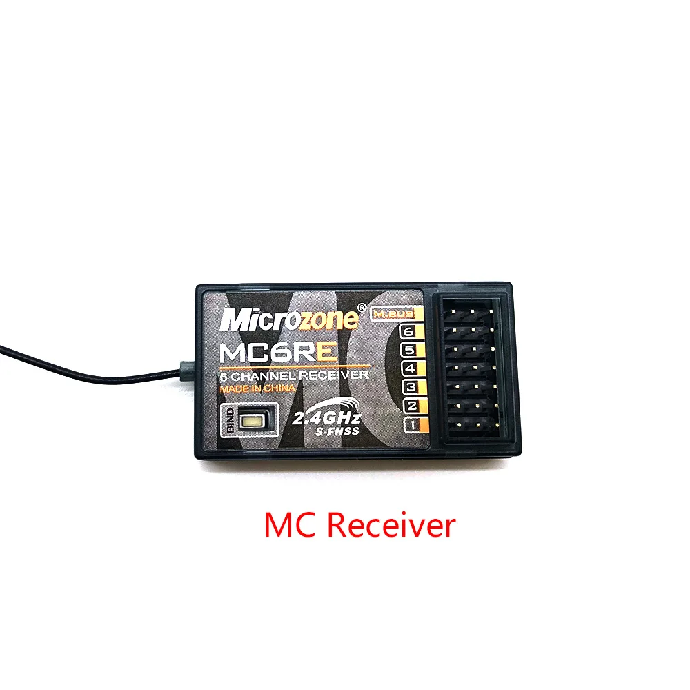 Высокая мощность DC модуль привода двигателя + MC6C 2 4G RC контроллер для бака/Panzer