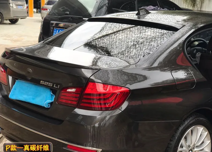 Для BMW 5 серии F10 F18 Спойлер ABS Материал Автомобильный задний Багажник крыло