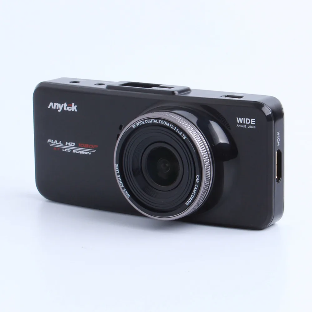 Anytek Автомобильный ВИДЕОРЕГИСТРАТОР AT66A 2.7 &quotFull HD G-Sensor Камера Автомобиля WDR GPS