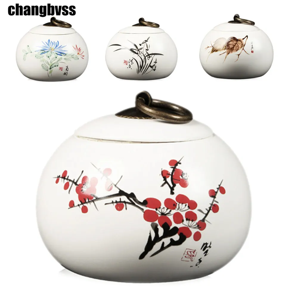 Китай (материк) Чай Caddy сахара кофе банки для бобовых Керамика канистра кухонная