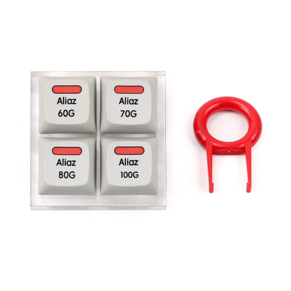 Aliaz silent тактильные тестер 60 г/70 г/80 г/100 г с XDA краситель-sub keycaps