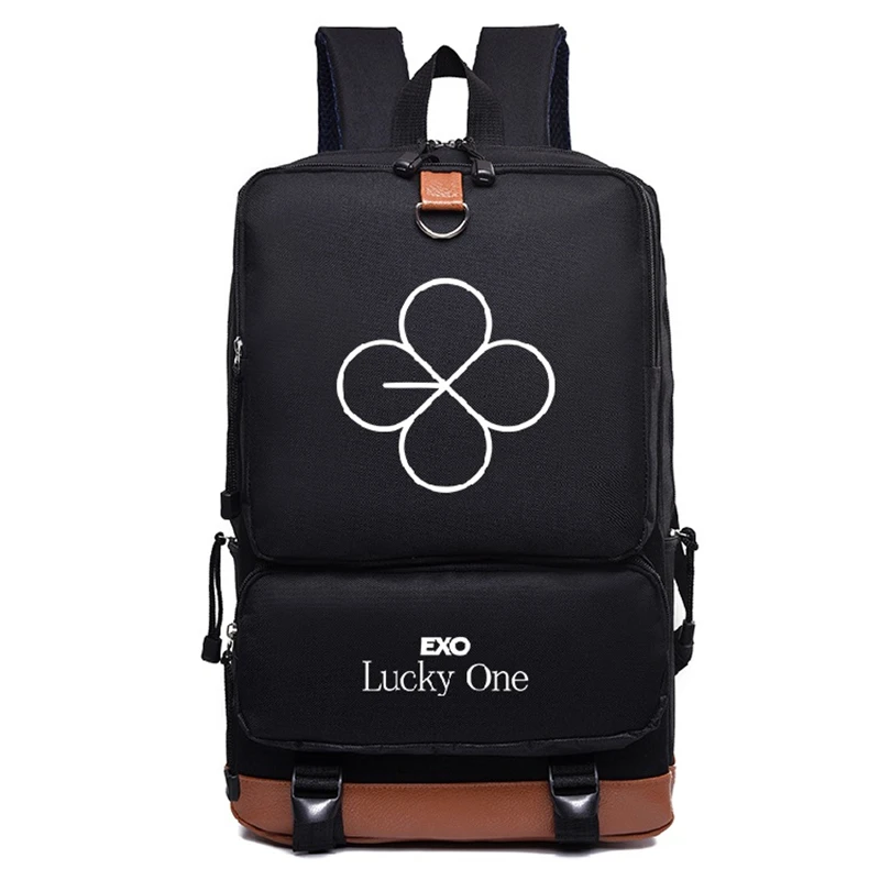Рюкзак с логотипом monster Lucky one школьный рюкзак EXO сумка для ноутбука 2019|canvas school bag|bag
