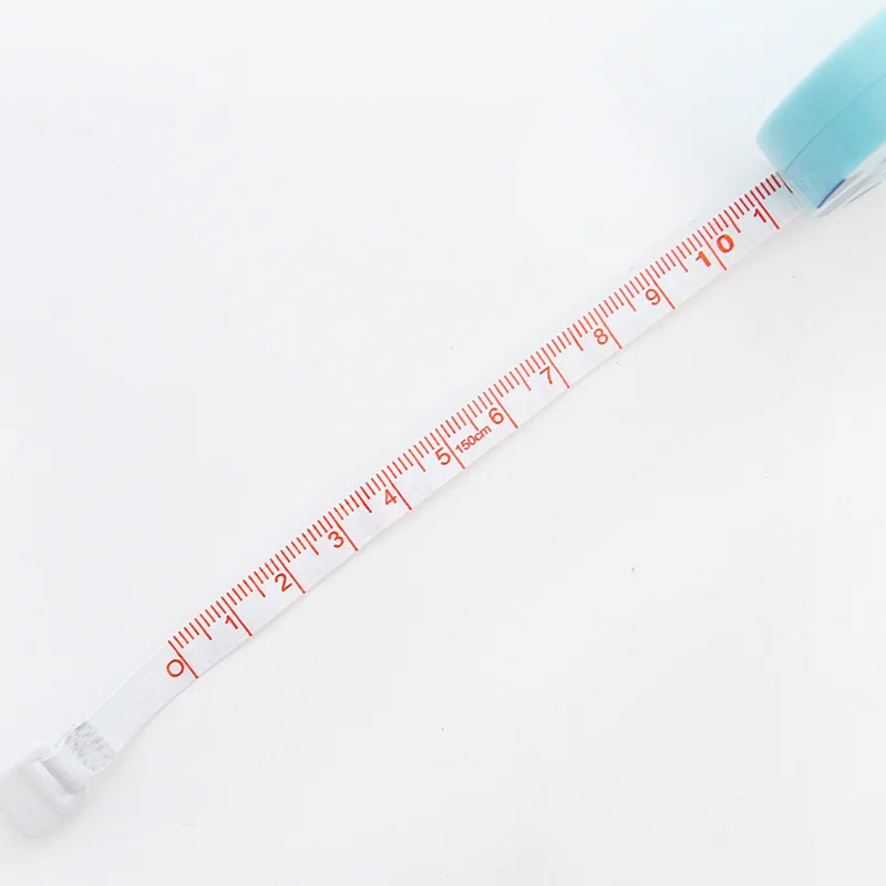 1 шт. Корея канцелярские Карамельный цвет Клейкие ленты измерить брелок