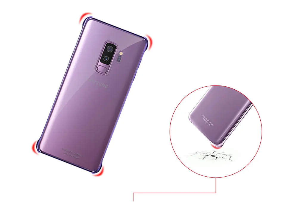 samsung S9 чехол для samsung Galaxy S9 S9 G960 G965 прозрачный противоударный жесткий чехол прозрачный PC защитный чехол