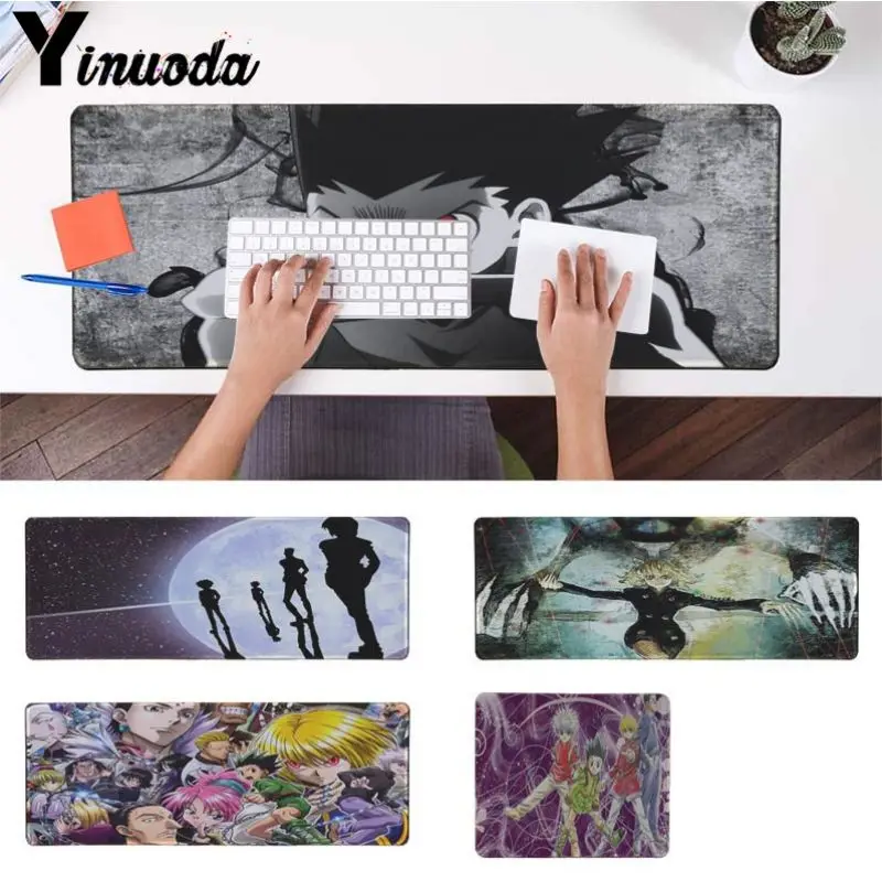 Персонализированный модный коврик для мыши Yinuoda hunter x DIY с рисунком большой
