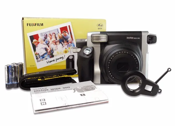 Fuji Fujifilm Instax WIDE 300 фотокамера моментальной печати-черный(широкий формат изображения