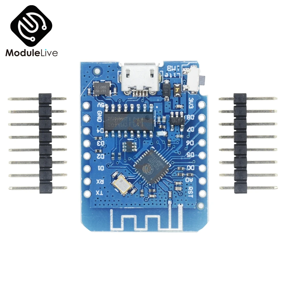 WEMOS D1 Mini CH340G CH340 G Wifi макетная плата ESP8285 ESP8266 микроконтроллер для Arduino NodeMcu Щит