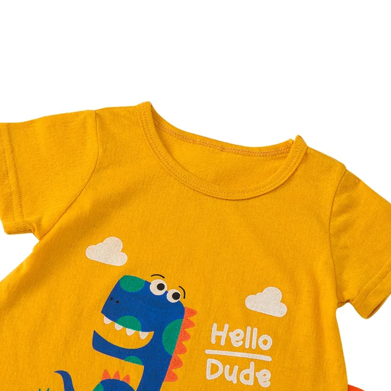 Комбинезоны для маленьких мальчиков и девочек комбинезоны с коротким рукавом