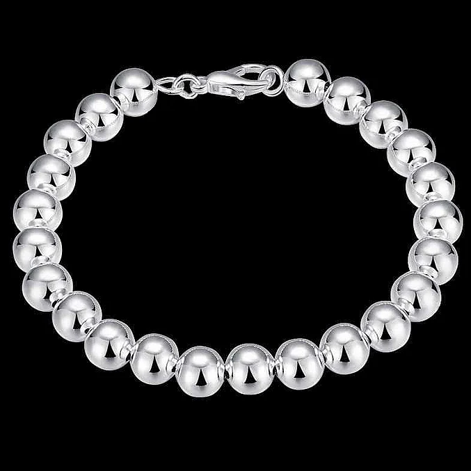 Лидер продаж металлические браслеты в стиле панк с покрытием диаметром 8 мм