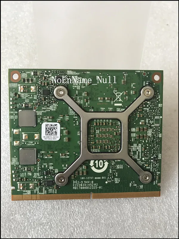 Оригинальная M1000M 0367C1 N16P-Q1-A2 2G GDDR5 VGA Видеокарта для Pavilion Zbook 15 G3 G2 17 Precision M7510 M4800 |