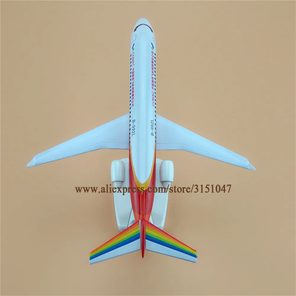 20cm Air China COMAC ARJ21 B-992L Airlines Airways Airplane Model Alloy Metal Plane Diecast Aircraft | Дом и сад