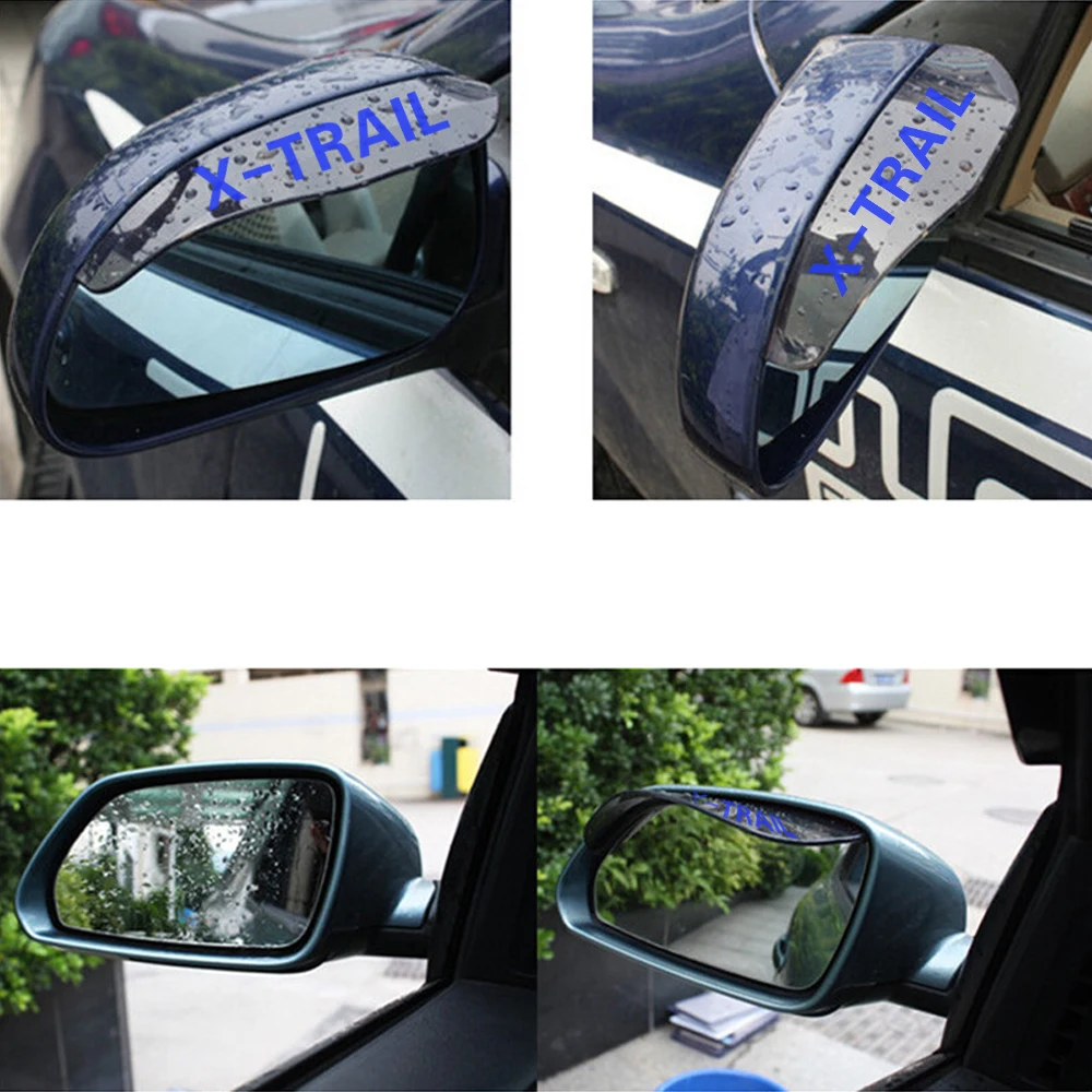 Зеркало заднего вида с защитой от дождя и откидной крышкой гибкое Автомобильное