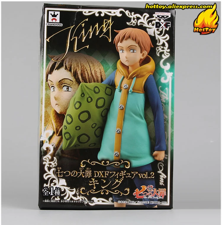 100% оригинал Banpresto DXF Коллекция фигурка король от &quotNanatsu no Taizai&quot|nanatsu taizai|banpresto