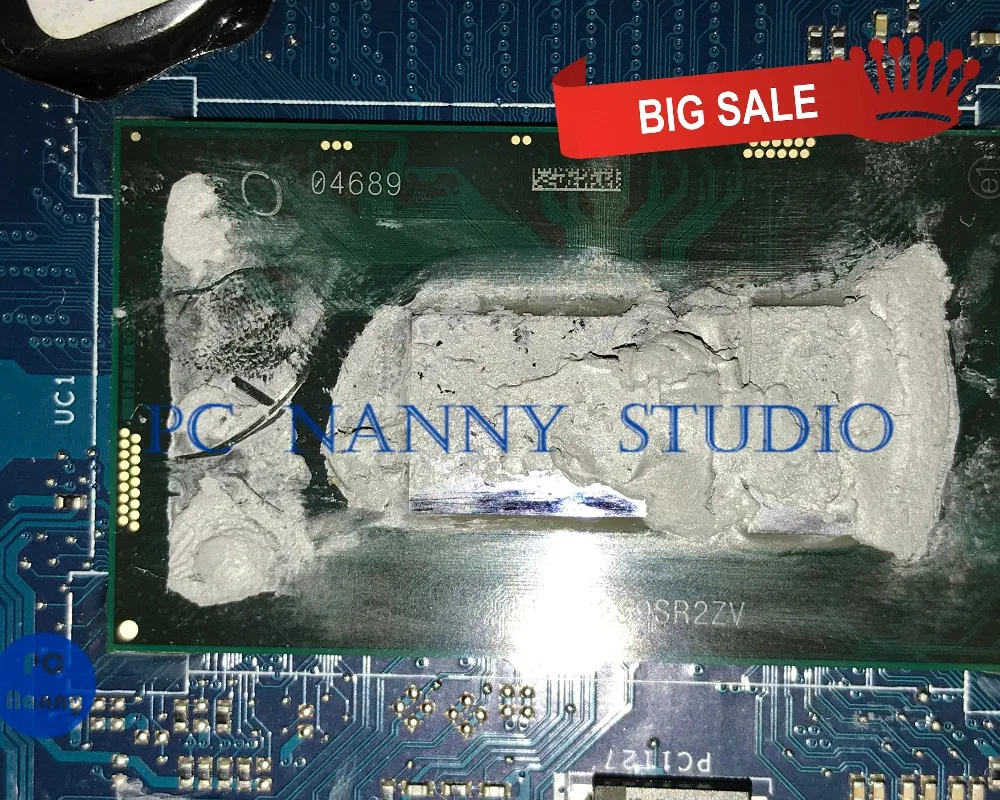 PCNANNY 09WC1G 9WC1G для Dell Inspiron 7460 материнская плата ноутбука BKD40 LA D821P DDR4