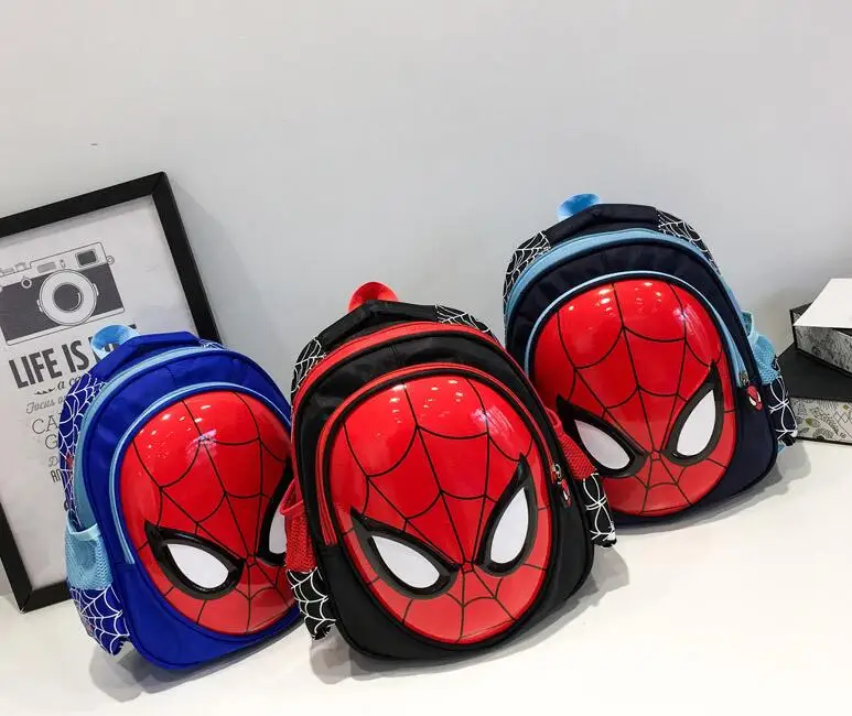 3D человек-паук ученик начальной школы Bookbag мультфильм детская книжная сумка Детский рюкзак