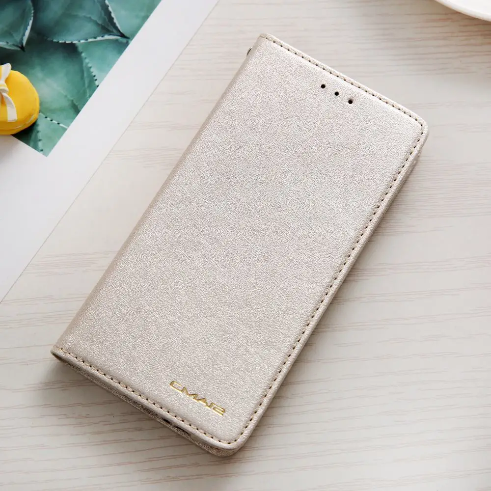 Магнитный флип-чехол для телефона samsung A5 Чехол кожаный+ силиконовый шелковый кошелек чехол для samsung Galaxy A5 чехол - Цвет: Золотой