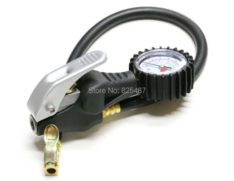 LEMAEC насос для шин с манометром Инструменты ремонта пистолет накачивания