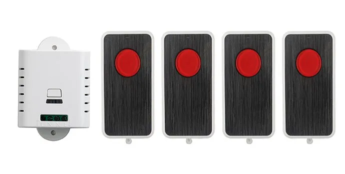 AC85V 110V 120V 220V 250V RF переключатель системы дистанционного управления 4X передатчик + 1